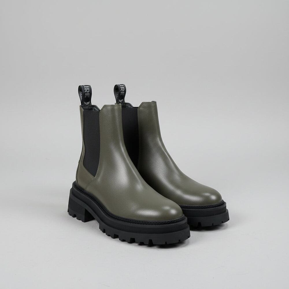 Zadig & Voltaire olive green Ride Chelsea boots, size 9,BRAND NEW WITHOUT BOX!